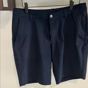 Lululemon Navy Blue Golf Shorts